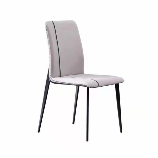 white modern dining chairs