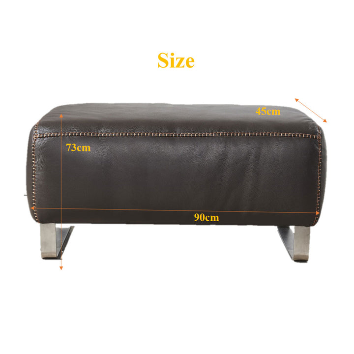one seater couch size