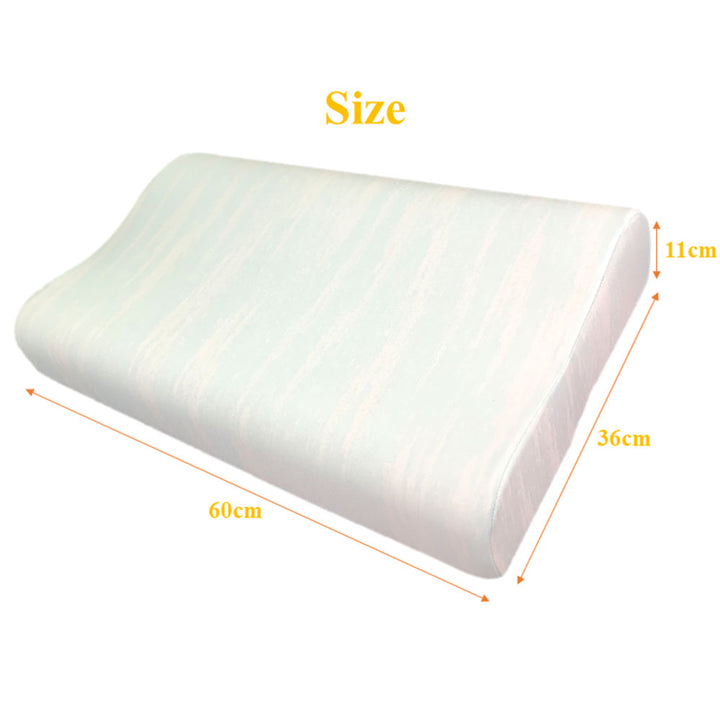 memory foam pillows size